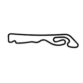 Circuit Anneau du Rhin - Sculpture Murale en Bois (90 cm)